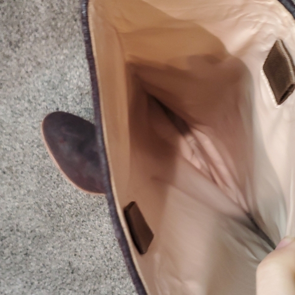 Club Monaco Womens Tall Suede Heels boots shoes sz 40 US 9 - Picture 9 of 11